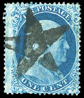 US Stamp Values Scott Cat. # 18: 1c 1861 Franklin. Matthew Bennett International, Dec 2008, Sale 330, Lot 1429