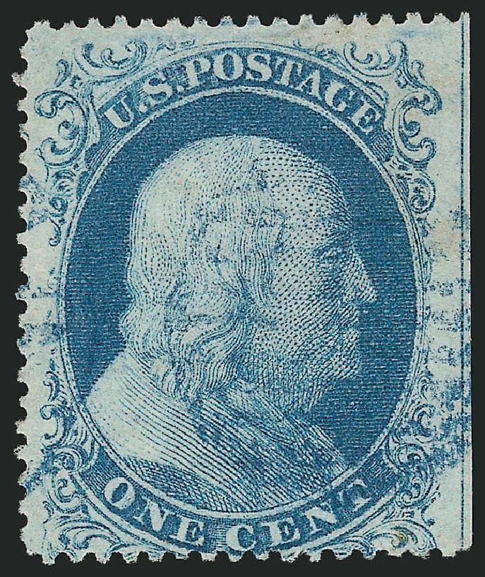 US Stamp Prices Scott # 18 - 1c 1861 Franklin. Robert Siegel Auction Galleries, Dec 2009, Sale 982, Lot 5100
