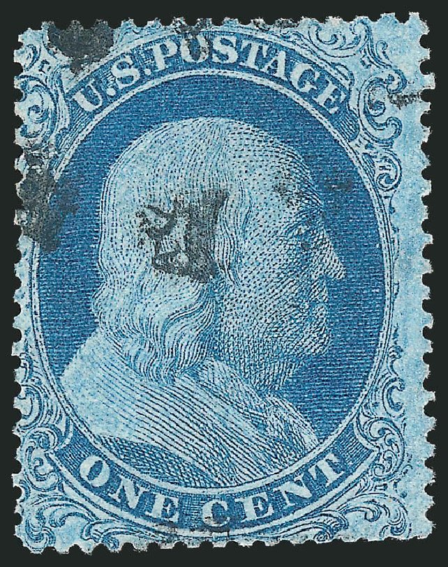 Prices of US Stamp Scott Catalog # 18: 1c 1861 Franklin. Robert Siegel Auction Galleries, Dec 2012, Sale 1037, Lot 1451