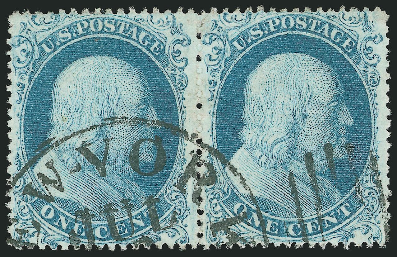 Costs of US Stamp Scott Catalog #18 - 1c 1861 Franklin. Robert Siegel Auction Galleries, Nov 2014, Sale 1084, Lot 3091