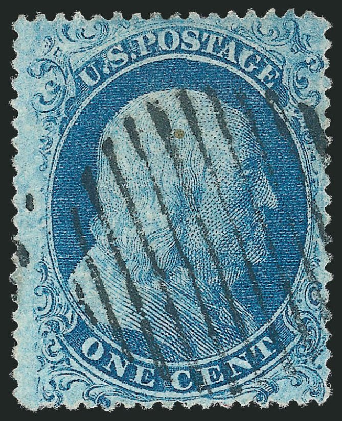Costs of US Stamp Scott Cat. #18: 1c 1861 Franklin. Robert Siegel Auction Galleries, Oct 2012, Sale 1033, Lot 4014