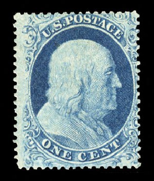 Cost of US Stamps Scott # 18: 1c 1861 Franklin. Cherrystone Auctions, Jun 2014, Sale 201406, Lot 25