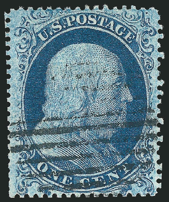 US Stamp Prices Scott Catalogue 18: 1861 1c Franklin. Robert Siegel Auction Galleries, Mar 2011, Sale 1006, Lot 1553