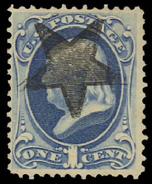US Stamps Price Scott Catalogue # 182 - 1879 1c Franklin. Daniel Kelleher Auctions, Jun 2012, Sale 630, Lot 1408
