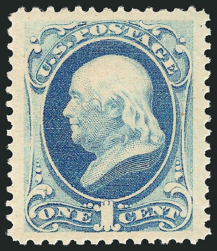 Costs of US Stamps Scott Catalog 182 - 1879 1c Franklin. Robert Siegel Auction Galleries, Mar 2011, Sale 1007, Lot 2355