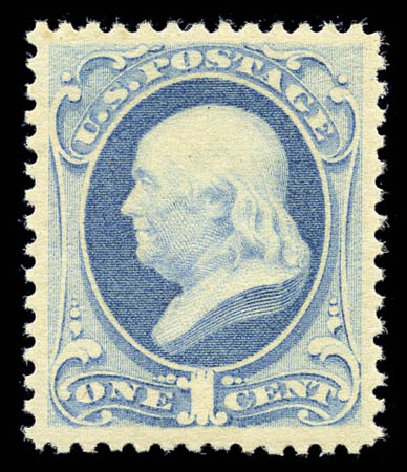 US Stamp Prices Scott Catalogue # 182 - 1c 1879 Franklin. Matthew Bennett International, Sep 2010, Sale 331, Lot 533