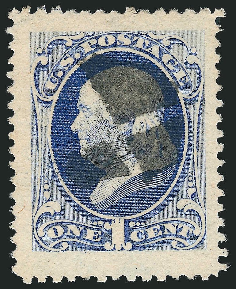 US Stamps Value Scott #182 - 1c 1879 Franklin. Robert Siegel Auction Galleries, Mar 2011, Sale 1007, Lot 2356