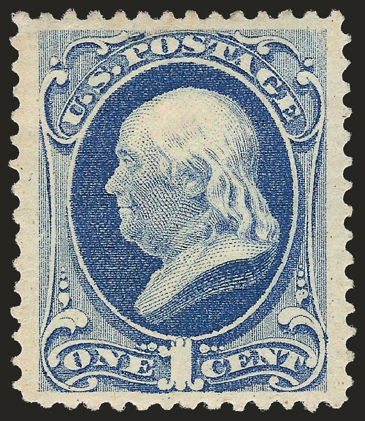 Costs of US Stamp Scott Cat. #182: 1c 1879 Franklin. Robert Siegel Auction Galleries, Dec 2008, Sale 967, Lot 4296