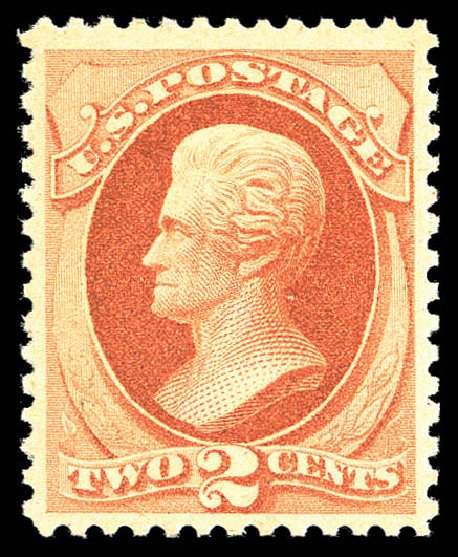 US Stamps Price Scott #183: 1879 2c Jackson. Matthew Bennett International, Sep 2012, Sale 345, Lot 217