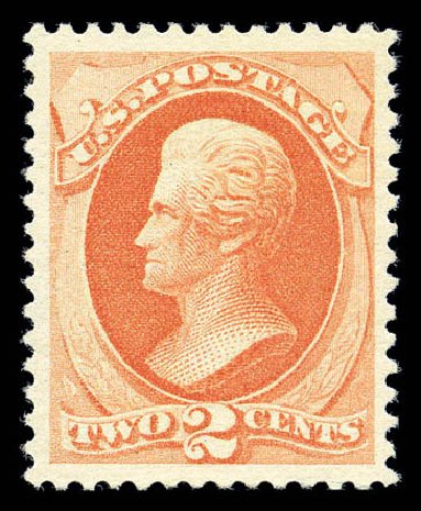 Value of US Stamps Scott Catalog #183: 2c 1879 Jackson. Matthew Bennett International, Sep 2010, Sale 332, Lot 2028