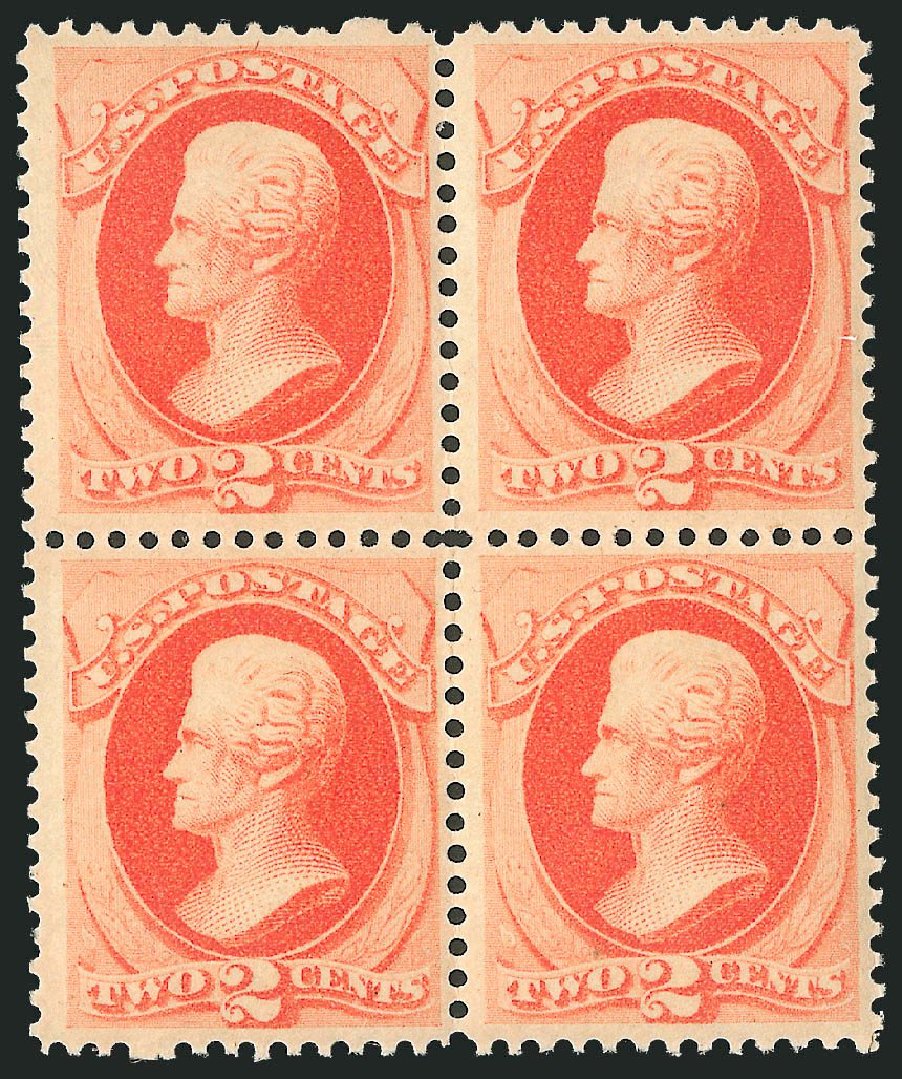 Value of US Stamp Scott Catalogue #183 - 1879 2c Jackson. Robert Siegel Auction Galleries, Nov 2013, Sale 1061, Lot 3618