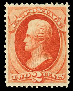 Cost of US Stamps Scott Catalog # 183: 1879 2c Jackson. Daniel Kelleher Auctions, Dec 2012, Sale 633, Lot 429