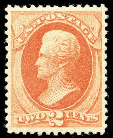 Prices of US Stamps Scott 183: 1879 2c Jackson. Matthew Bennett International, Sep 2010, Sale 331, Lot 534