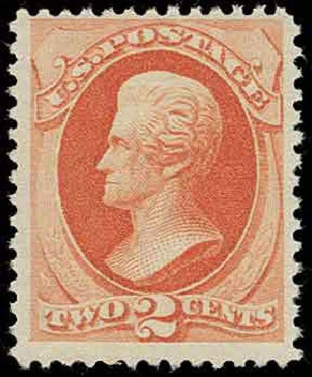 US Stamp Prices Scott 183: 1879 2c Jackson. H.R. Harmer, Nov 2013, Sale 3004, Lot 1124