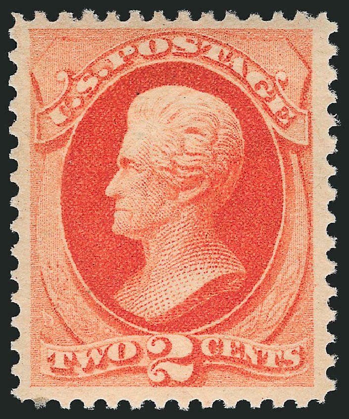 Value of US Stamps Scott Cat. 183: 1879 2c Jackson. Robert Siegel Auction Galleries, Apr 2014, Sale 1068, Lot 155