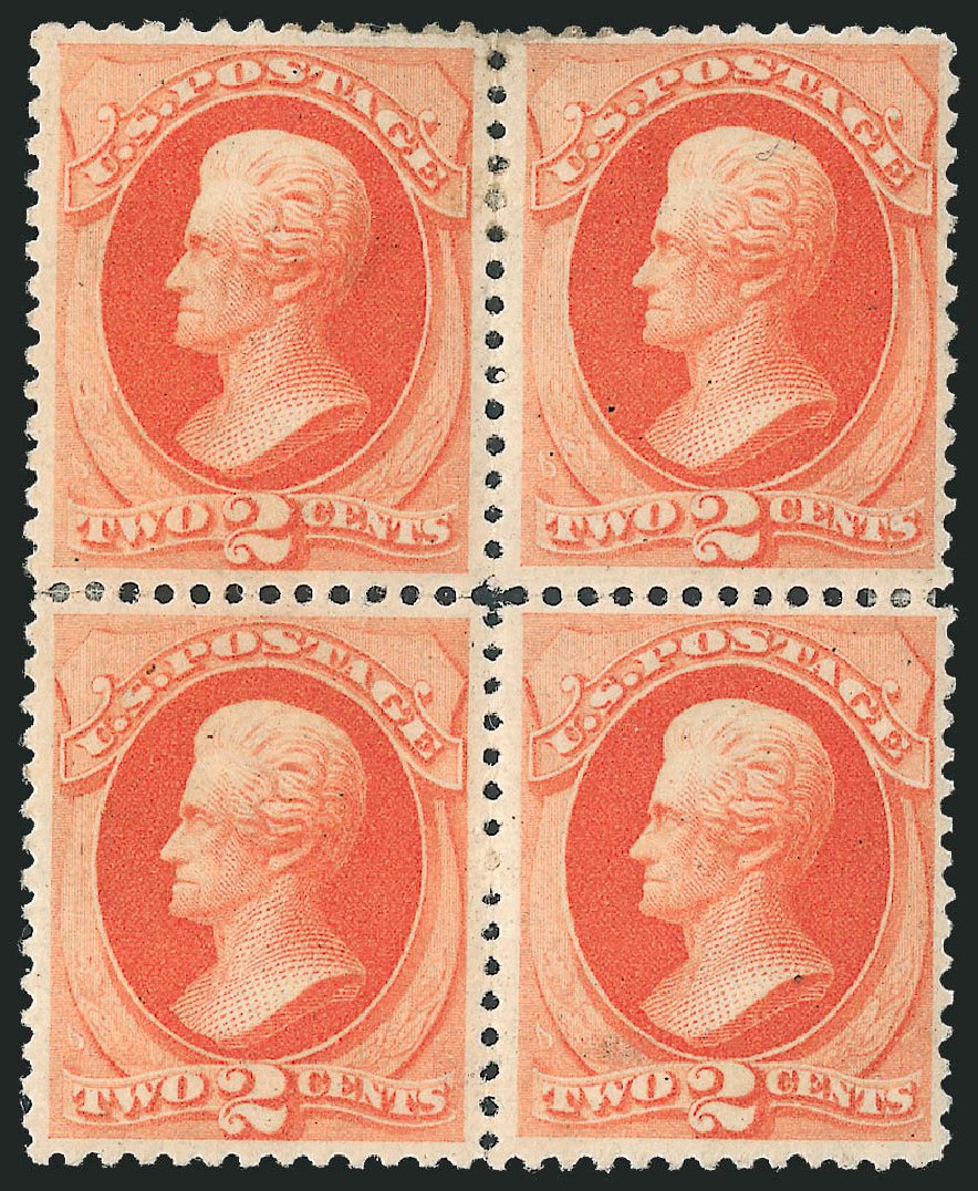 US Stamps Price Scott # 183: 1879 2c Jackson. Robert Siegel Auction Galleries, Oct 2011, Sale 1014, Lot 1416