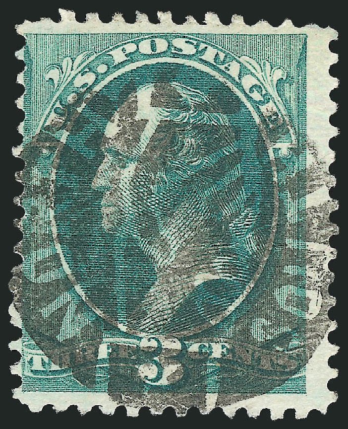 Prices of US Stamps Scott Catalog # 184 - 1879 3c Washington. Robert Siegel Auction Galleries, Dec 2008, Sale 967, Lot 4298