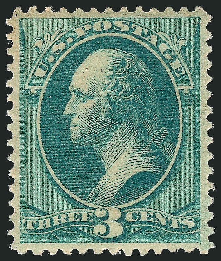 US Stamps Price Scott Cat. 184 - 1879 3c Washington. Robert Siegel Auction Galleries, Nov 2013, Sale 1061, Lot 3619
