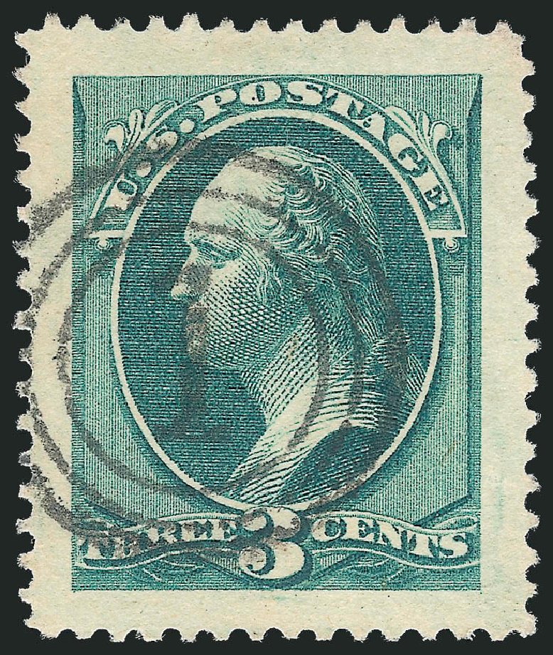 Price of US Stamps Scott Catalog 184 - 3c 1879 Washington. Robert Siegel Auction Galleries, Sep 2012, Sale 1027, Lot 83