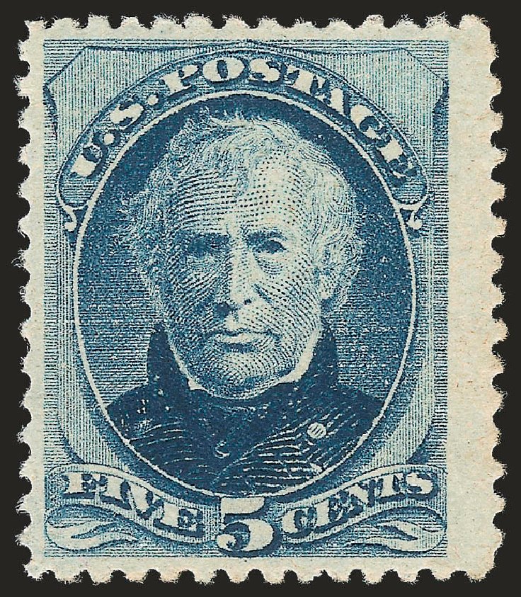 US Stamps Prices Scott Catalogue #185: 5c 1879 Taylor. Robert Siegel Auction Galleries, Dec 2009, Sale 982, Lot 5487
