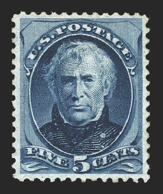 Value of US Stamp Scott #185: 5c 1879 Taylor. Spink Shreves Galleries, Mar 2013, Sale 142, Lot 218