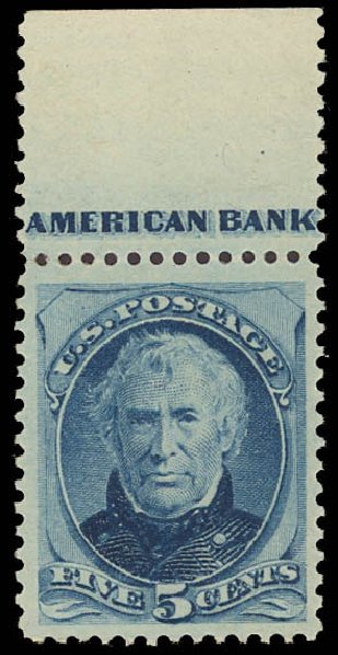 US Stamps Price Scott Catalogue # 185 - 5c 1879 Taylor. Daniel Kelleher Auctions, Jun 2012, Sale 630, Lot 1411