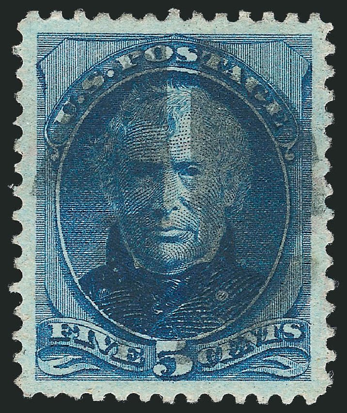 US Stamps Values Scott Catalogue 185 - 1879 5c Taylor. Robert Siegel Auction Galleries, Nov 2012, Sale 1034, Lot 174