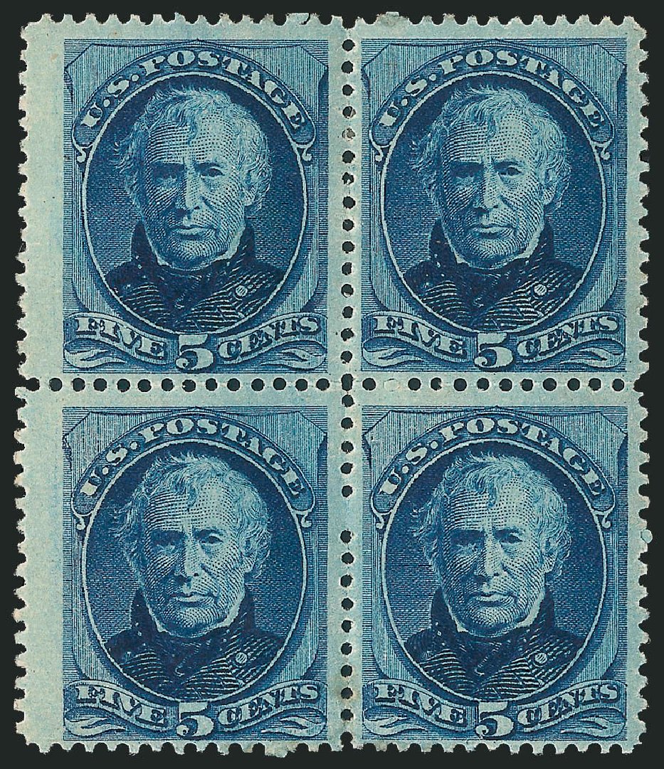 Cost of US Stamps Scott Catalog #185: 1879 5c Taylor. Robert Siegel Auction Galleries, Mar 2012, Sale 1021, Lot 405