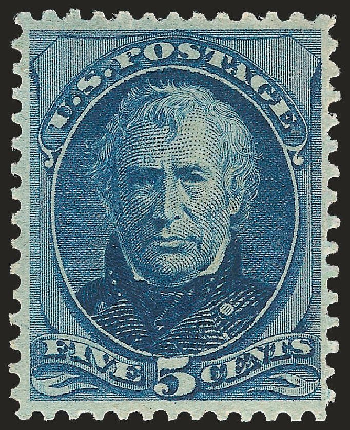 US Stamps Prices Scott Catalog 185: 1879 5c Taylor. Robert Siegel Auction Galleries, Apr 2009, Sale 972, Lot 3185
