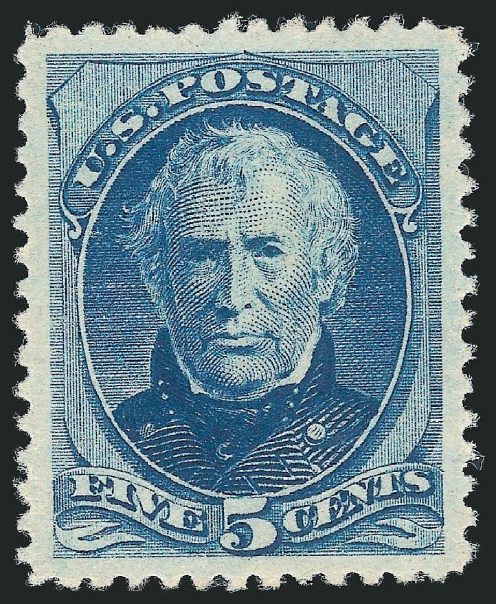 US Stamps Price Scott Cat. #185: 5c 1879 Taylor. Robert Siegel Auction Galleries, Mar 2014, Sale 1067, Lot 1172