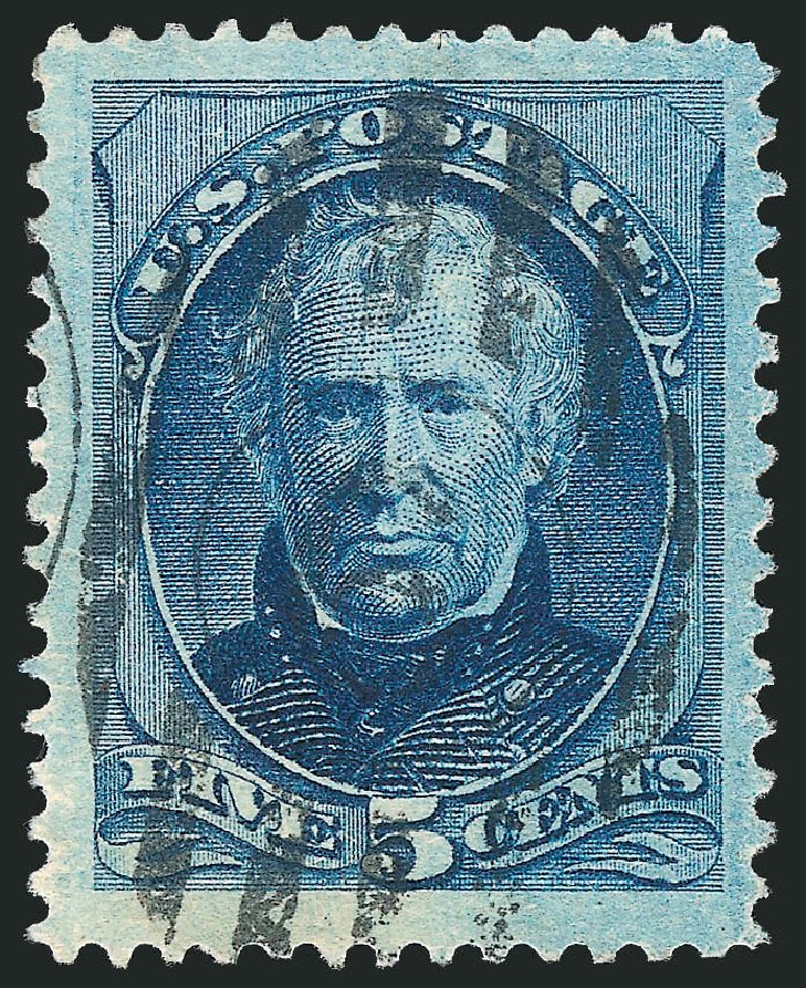 Price of US Stamp Scott 185 - 1879 5c Taylor. Robert Siegel Auction Galleries, Mar 2012, Sale 1019, Lot 516