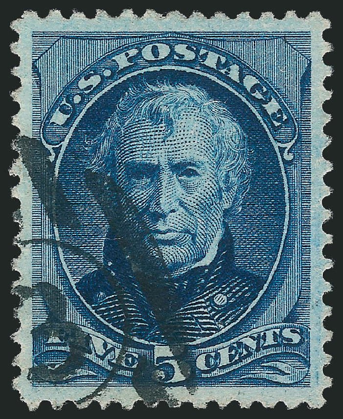 Value of US Stamps Scott Catalogue # 185 - 1879 5c Taylor. Robert Siegel Auction Galleries, Oct 2012, Sale 1032, Lot 3286