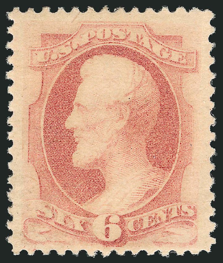 Price of US Stamps Scott Catalog # 186 - 1879 6c Lincoln. Robert Siegel Auction Galleries, Oct 2011, Sale 1013, Lot 287