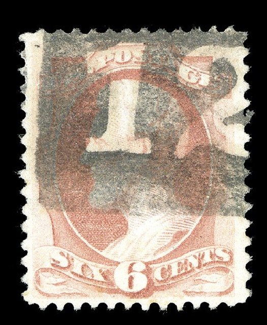 US Stamps Prices Scott Cat. # 186 - 1879 6c Lincoln. Spink Shreves Galleries, May 2014, Sale 148, Lot 180