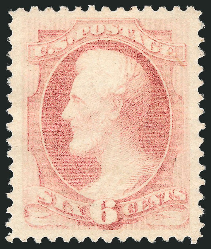 Value of US Stamps Scott Cat. 186: 6c 1879 Lincoln. Robert Siegel Auction Galleries, Jun 2011, Sale 1011, Lot 552