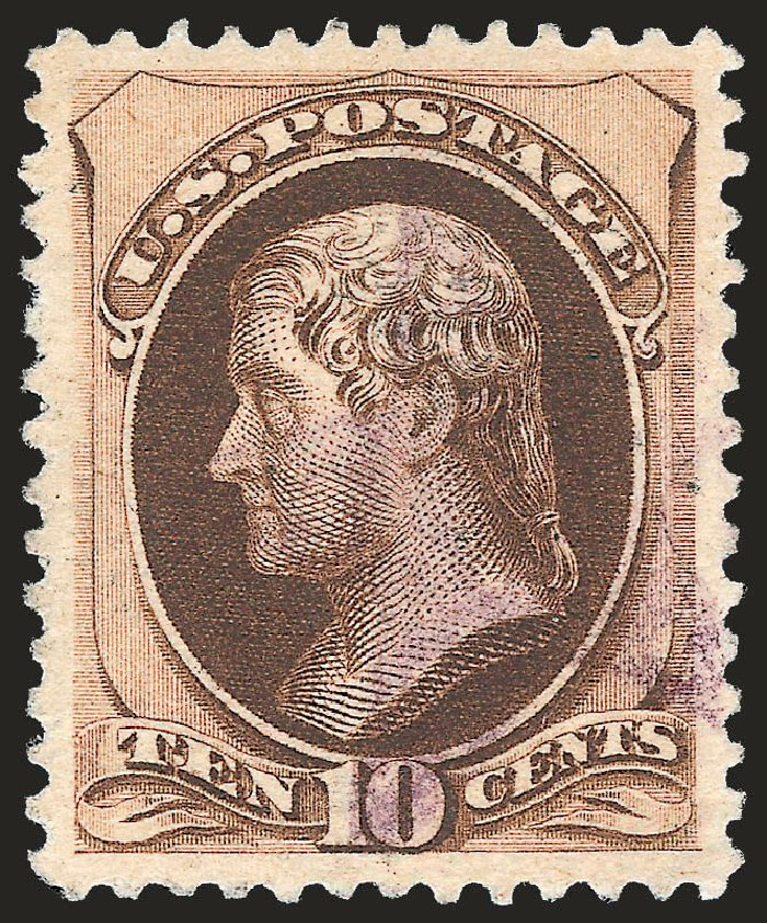 Costs of US Stamp Scott Catalog # 188: 10c 1879 Jefferson. Robert Siegel Auction Galleries, Jun 2009, Sale 975, Lot 1427