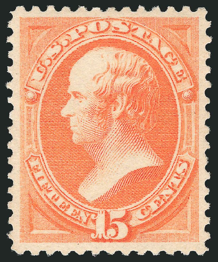 Costs of US Stamp Scott Catalogue #189: 15c 1879 Webster. Robert Siegel Auction Galleries, Dec 2011, Sale 1017, Lot 587