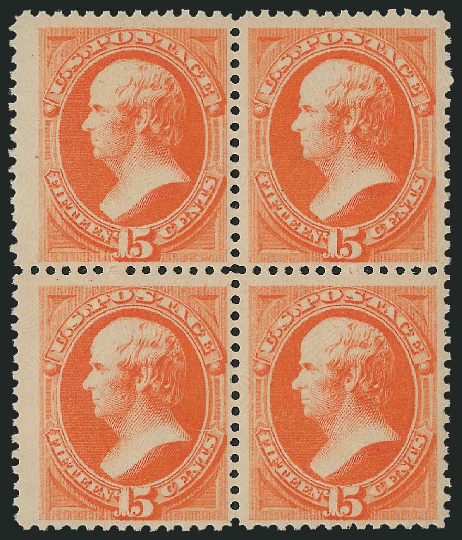 Value of US Stamps Scott # 189: 15c 1879 Webster. Robert Siegel Auction Galleries, Oct 2010, Sale 997, Lot 5607
