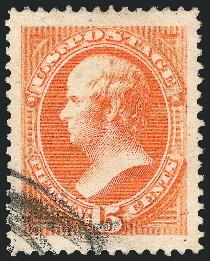 US Stamps Price Scott Catalog #189: 15c 1879 Webster. Robert Siegel Auction Galleries, Nov 2012, Sale 1034, Lot 178