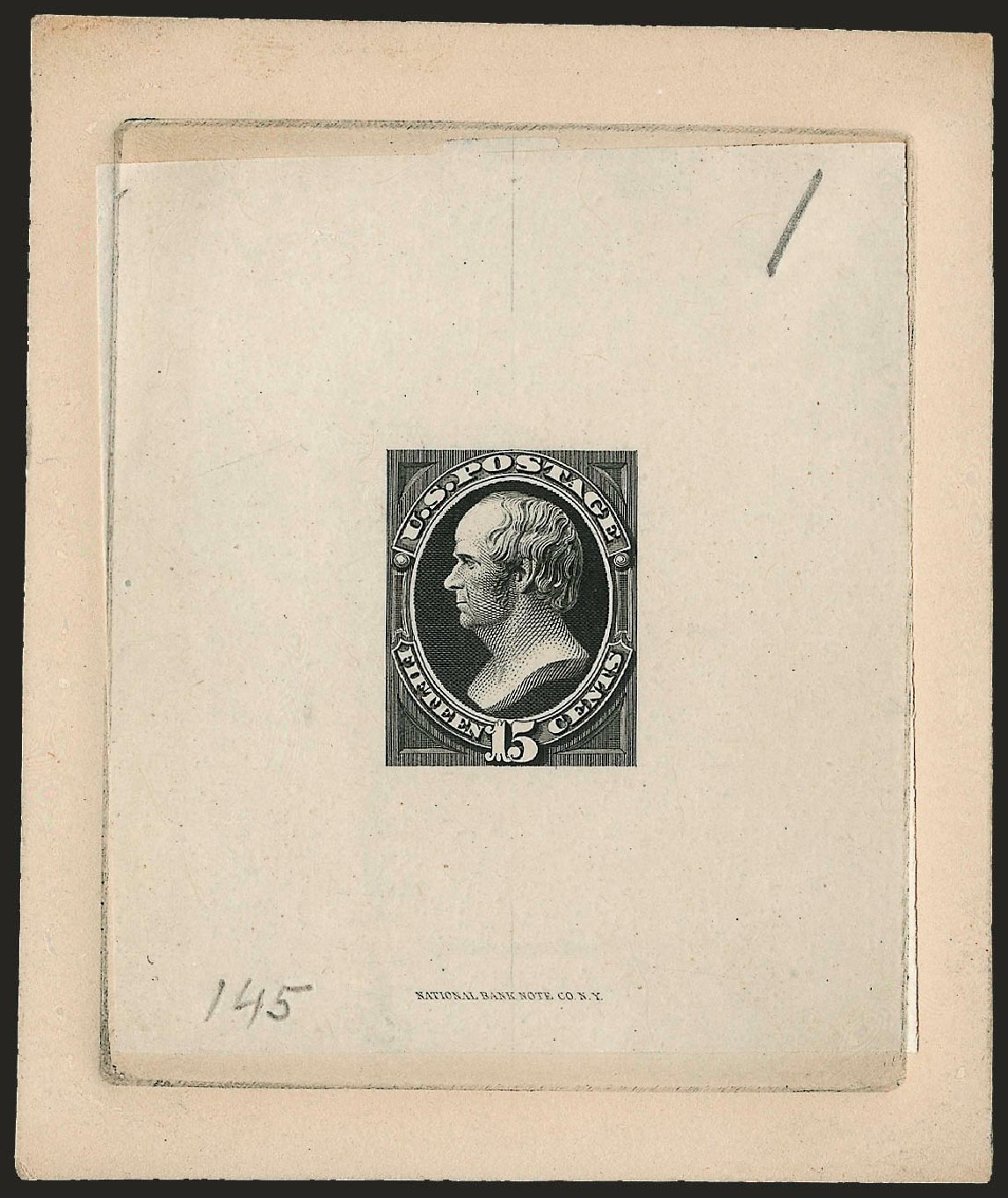 Price of US Stamp Scott # 189 - 15c 1879 Webster. Robert Siegel Auction Galleries, Dec 2008, Sale 967, Lot 4028
