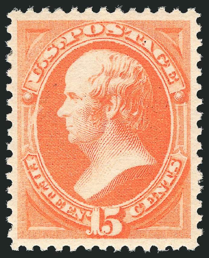 Prices of US Stamp Scott 189 - 1879 15c Webster. Robert Siegel Auction Galleries, Dec 2012, Sale 1037, Lot 1751