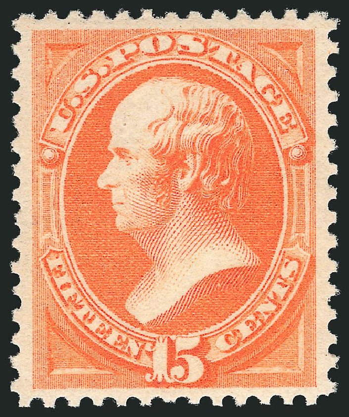 US Stamp Prices Scott Cat. # 189: 1879 15c Webster. Robert Siegel Auction Galleries, May 2013, Sale 1044, Lot 161