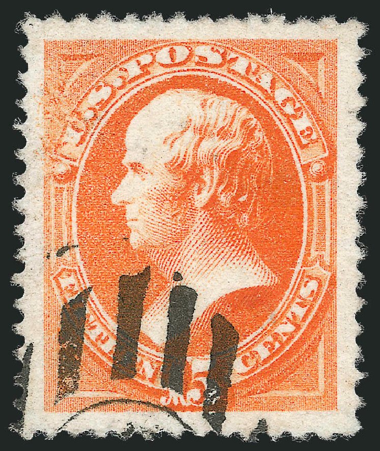 Values of US Stamps Scott # 189: 1879 15c Webster. Robert Siegel Auction Galleries, Oct 2012, Sale 1032, Lot 3294