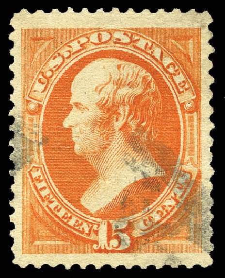 Costs of US Stamp Scott Catalogue # 189: 1879 15c Webster. Matthew Bennett International, May 2014, Sale 350, Lot 305