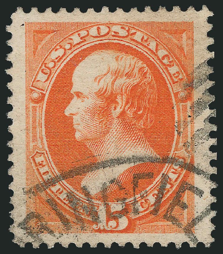 Price of US Stamps Scott # 189: 15c 1879 Webster. Robert Siegel Auction Galleries, Oct 2012, Sale 1032, Lot 3295
