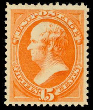 Price of US Stamp Scott Catalog # 189 - 15c 1879 Webster. Daniel Kelleher Auctions, Mar 2013, Sale 635, Lot 312