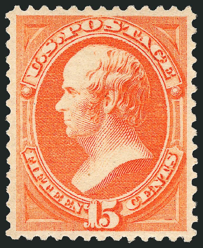 Price of US Stamp Scott Catalogue 189 - 15c 1879 Webster. Robert Siegel Auction Galleries, Oct 2008, Sale 963, Lot 803