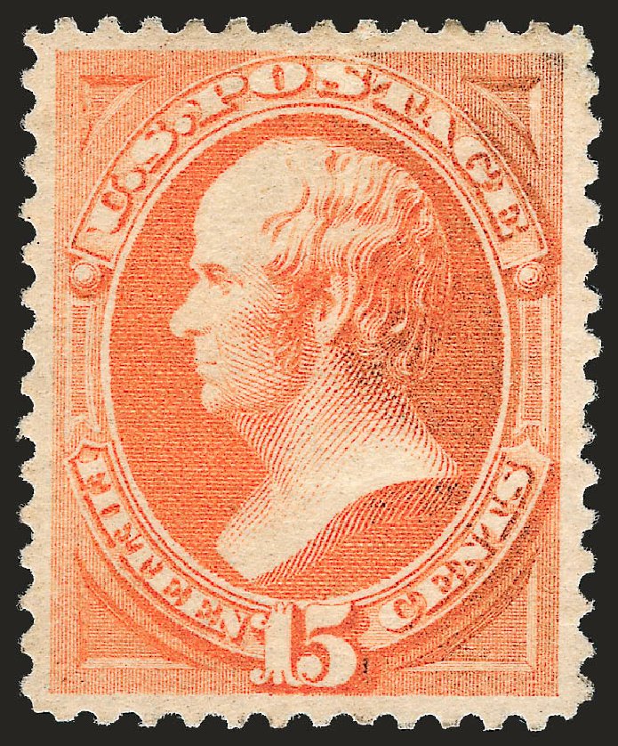 Price of US Stamp Scott Catalogue 189: 15c 1879 Webster. Robert Siegel Auction Galleries, Dec 2009, Sale 982, Lot 5493