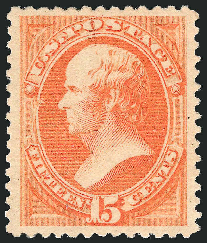 Prices of US Stamp Scott 189 - 1879 15c Webster. Robert Siegel Auction Galleries, Oct 2010, Sale 997, Lot 5606