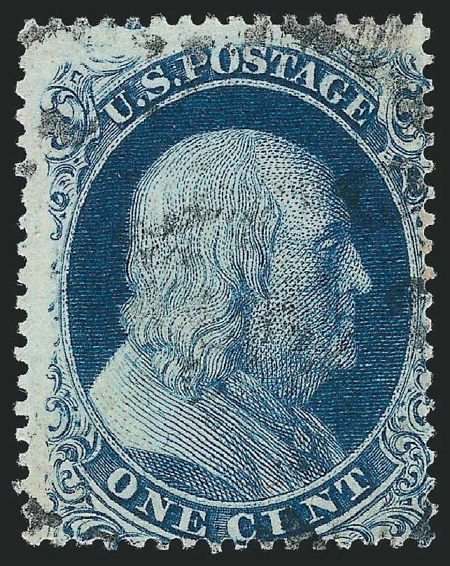 Cost of US Stamps Scott Catalog #19 - 1c 1857 Franklin. Robert Siegel Auction Galleries, Mar 2011, Sale 1006, Lot 1119